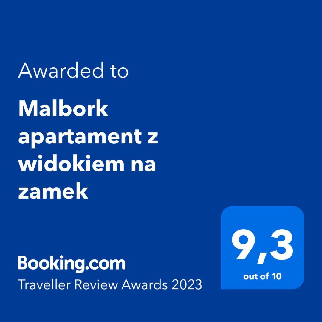 Malbork Apartament Z Widokiem Na Zamek Eksteriør bilde
